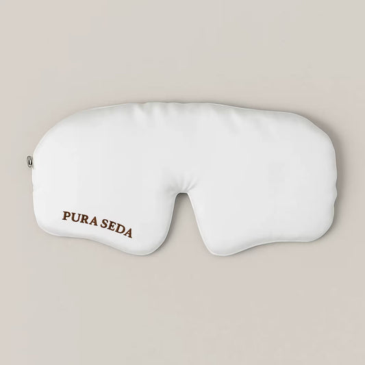 Máscara de Sono de Seda Pura